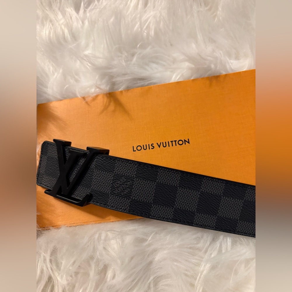 Damier Graphite Black/grey Men’s Belt LV BELT - Picture 7 of 10